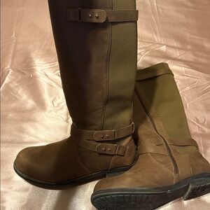 Brown Knee-High Boots